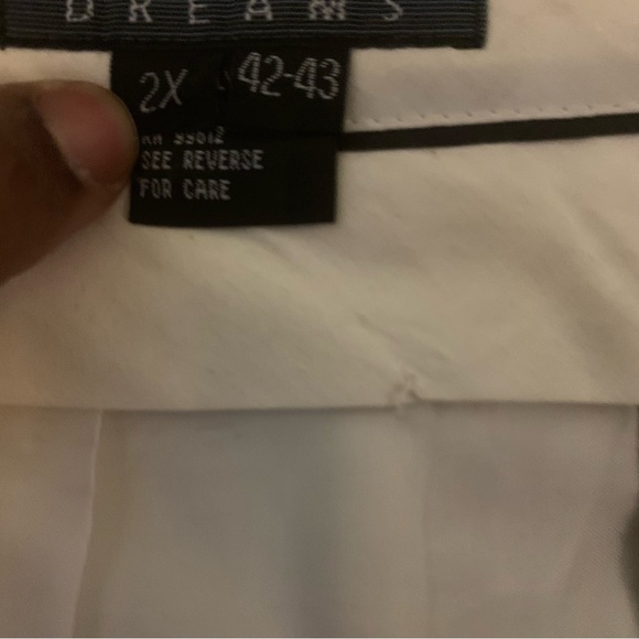 Dreams Men's Double Pleated Casual Dress Pant - Picture 4 of 5